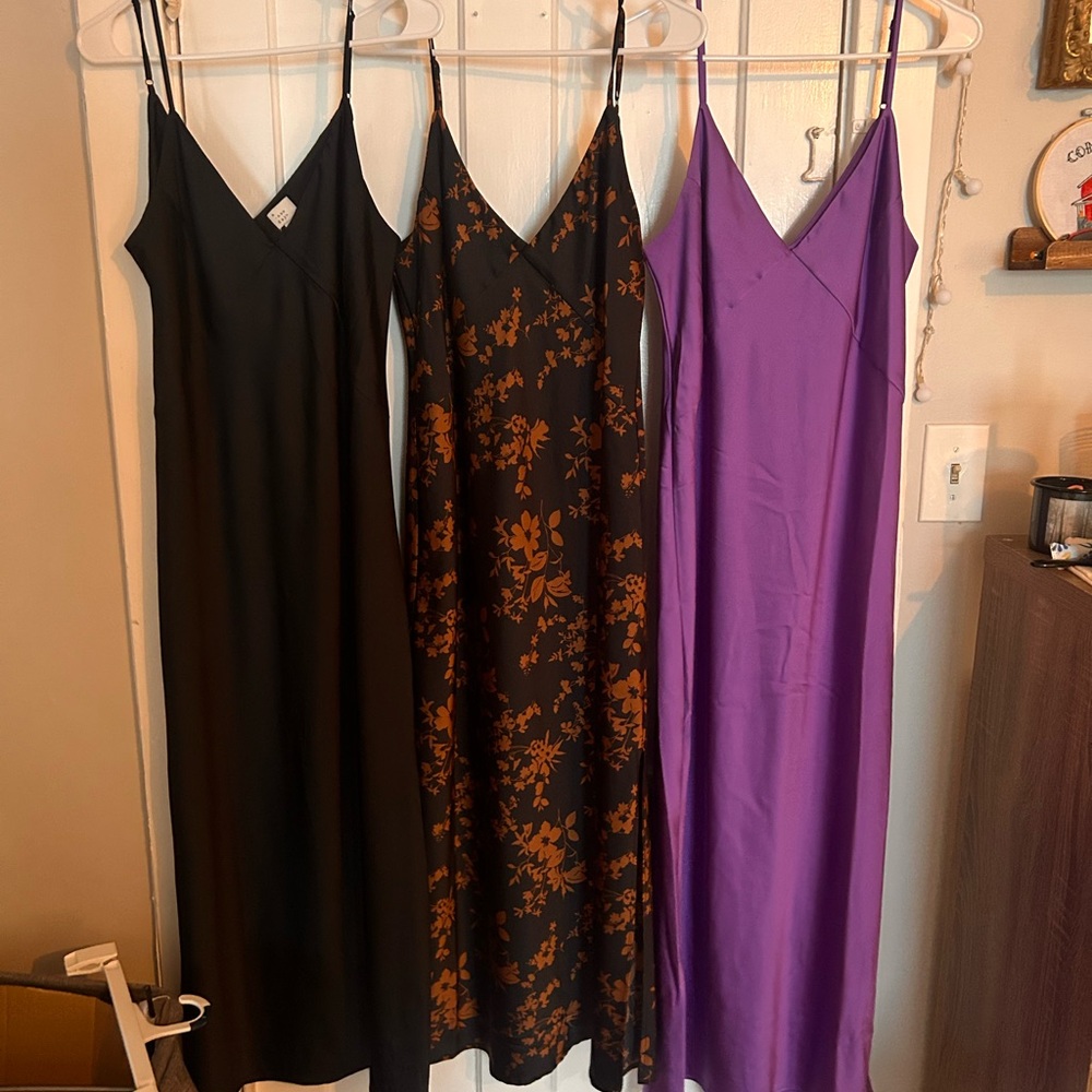 Set of 3 a new day slip dresses